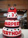 LADY BUG BDAY CAKE